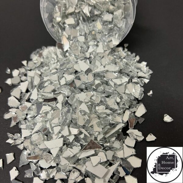 Silver-стъклени камъчета Декоративни камъчета и пясък Art, Home & Decor 5