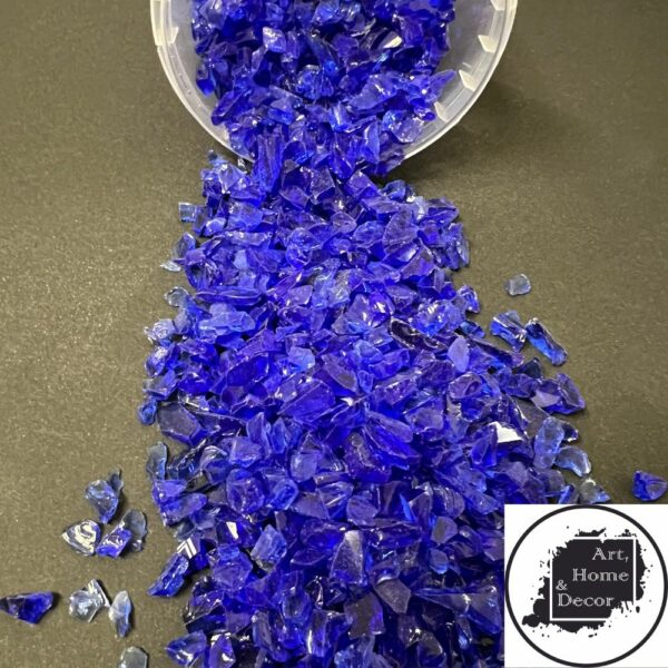 Кобалтово сини стъклени камъчета Декоративни камъчета и пясък Art, Home & Decor 2